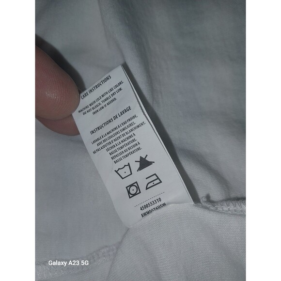 Airwalk 3XL Men's  Long Sleeve White Tee - Picture 6 of 7